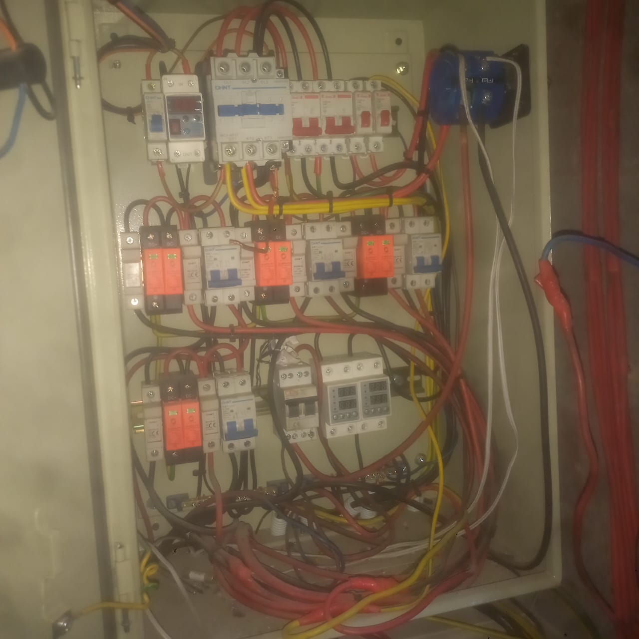 Solar panel installation